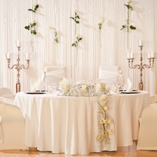 Brauttisch weiße lillien_1